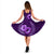 Hawaii Midi Dress - Hibiscus Purple - Polynesian Pride