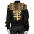 Fiji Women's Bomber Jacket - Polynesian Gold Version - Polynesian Pride