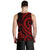 Palau Men's Tank Top - Red Tentacle Turtle - Polynesian Pride