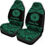 American Samoa Polynesian Car Seat Covers - Pride Green Version - Polynesian Pride