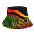 Vanuatu Custom Personalised Bucket Hat - Reggae Polynesian Tentacle Tribal - Polynesian Pride