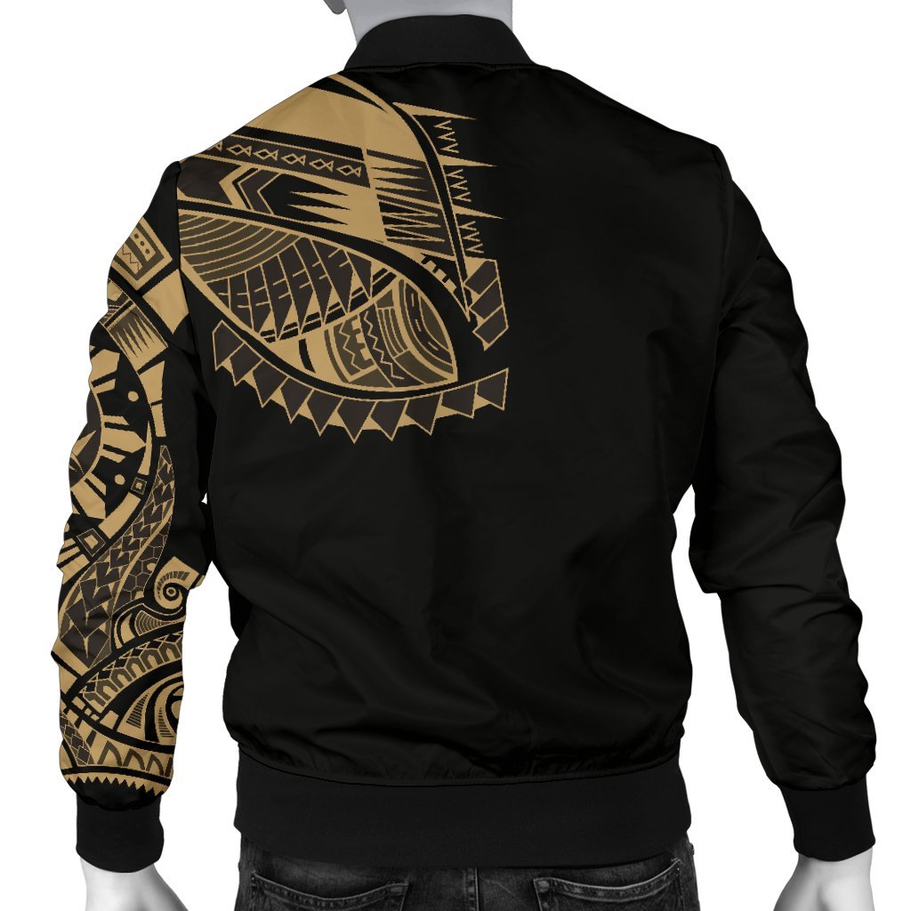 Polynesian Chest Tattoo Men's Bomber Jacket - Polynesian Pride