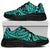 Polynesian Maori Lauhala Turquoise Chunky Sneakers - Polynesian Pride