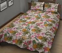 Tropical Pineaapple Quilt Bed Set - Polynesian Pride