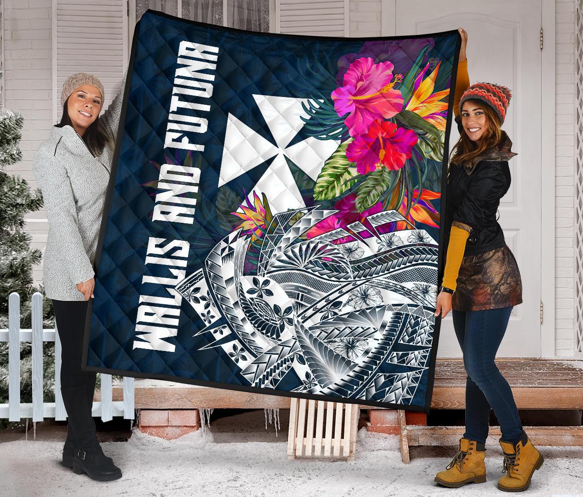 Wallis and Futuna Premium Quilt - Summer Vibes - Polynesian Pride