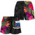 Samoa All Over Print Women's Shorts - Polynesian Hibiscus Pattern - Polynesian Pride