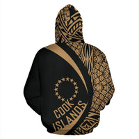 Cook Islands Polynesian Hoodie Circle Style 02 - Polynesian Pride