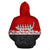 New Zealand Hoodie, Maori Waka Pullover Hoodie Red - Polynesian Pride