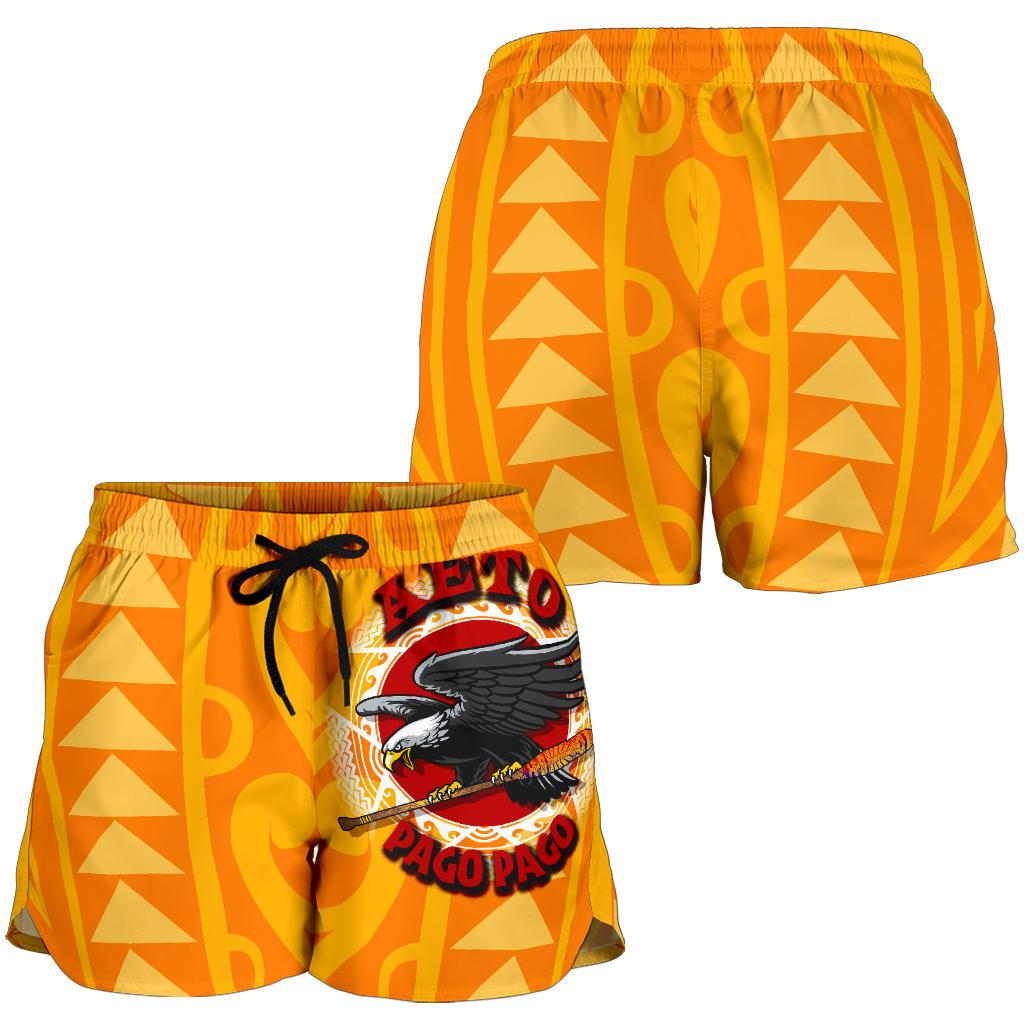 American Samoa Women's Shorts - Aeto Pago Pago - Polynesian Pride