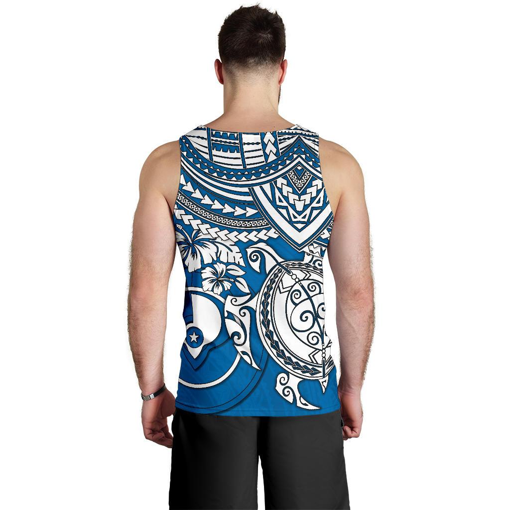 Yap Polynesian Tank Top (Men) - Polynesian Turtle - Polynesian Pride