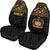 Samoa Car Seat Covers - Samoa Gold Coat Of Arms Polynesian Tattoo - Polynesian Pride