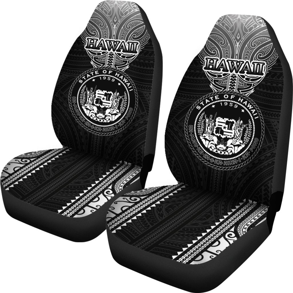 Hawaii Car Seat Covers - Triangle Polynesian Pattern - Polynesian Pride