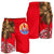 French Polynesia Men's Shorts - Palm Tree Polynesian Pattern - Polynesian Pride