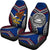 American Samoa Car Seat Covers - Warrior Style Polynesian Pattern - Polynesian Pride