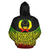 Pohnpei Polynesian Custom Hoodie Reggae Pride Map nd Seal - Polynesian Pride