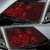 Samoa Auto Sun Shades Turtle Hibiscus Red - Polynesian Pride