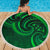 New Zealand Maori Mangopare Beach Blanket Polynesian - Green - Polynesian Pride