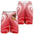 American Samoa Polynesian Men's Shorts - Bald Eagle (Red) - Polynesian Pride