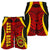 Hawaii Custom Personalised Men Shorts - Protect Mauna Kea Red Yellow - Polynesian Pride