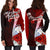 Marshall Islands Polynesian Hoodie Dress - Coat Of Arm With Hibiscus - Polynesian Pride