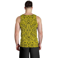 Polynesian Culture Yellow Hawaii Men's Tank Top - Polynesian Pride
