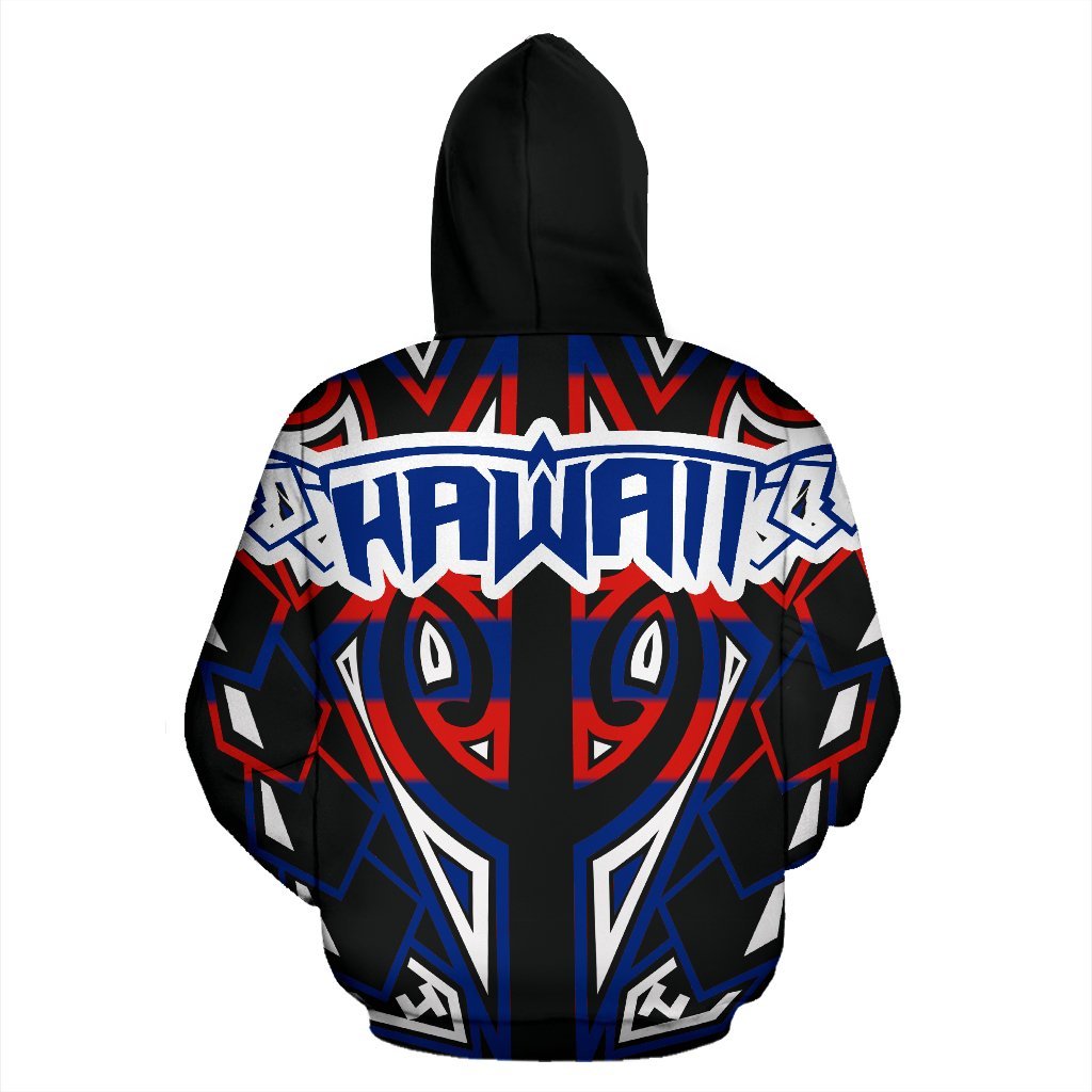 Hawaii Hoodie Polynesian Tattoo 02 - Polynesian Pride