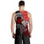 Samoa Men's Tank Top - Samoa Seal Wave Style (Red) - Polynesian Pride