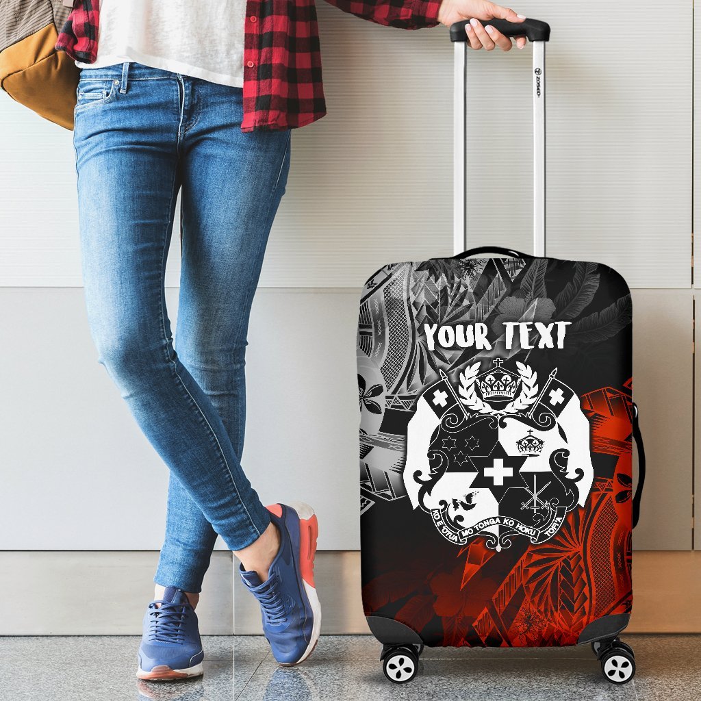 Tonga Polynesian Personalised Luggage Covers - Vintage Polynesian Style - Polynesian Pride