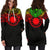 Nauru Women Hoodie Dress - Nauru Coat Of Arms Polynesian Reggae Color - Polynesian Pride