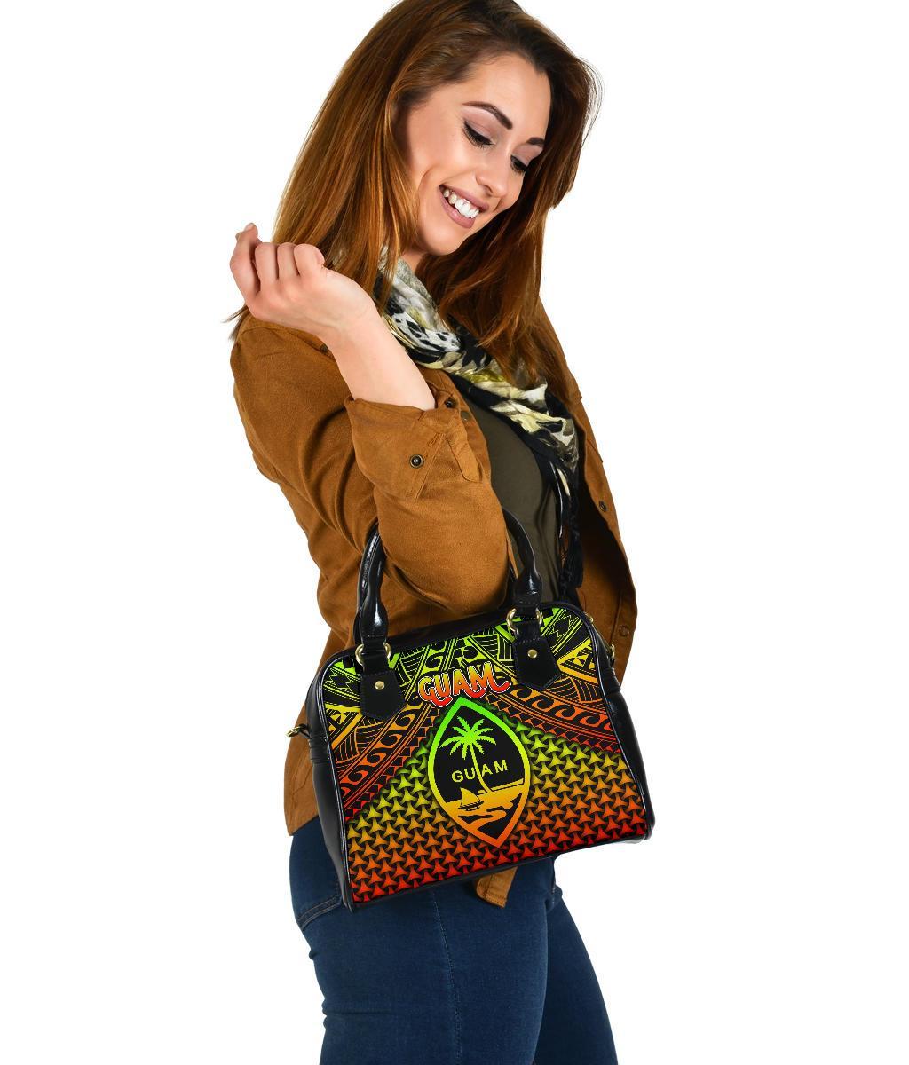 Polynesian Guam Shoulder Handbag - Reggae Vintage Polynesian Patterns - Polynesian Pride