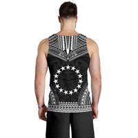 Cook Islands Men's Tank Top - Polynesian Chief Black Version - Polynesian Pride