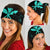 Hawaii Kanaka Map Polynesian Bandana 3 - Pack - Turquoise - Polynesian Pride