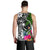 Chuuk Men Tank Top - Turtle Plumeria Banana Leaf - Polynesian Pride