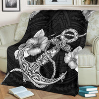 Polynesian Anchor Premium Blanket - Polynesian Pride