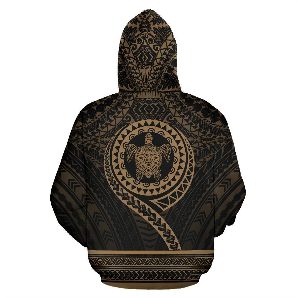 Hoodie Polynesian Turtle Tattoo - Polynesian Pride