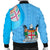 Fiji Custom Personalised Men's Bomber Jacket - Fiji Flag - Polynesian Pride