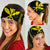 Hawaiian Bandana Kanaka Polynesian Bandana 3-Pack - Circle Style Yellow - Polynesian Pride