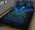 Maori Manaia New Zealand Quilt Bed Set Blue Blue - Polynesian Pride