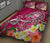 Guam Quilt Bed Set - Turtle Plumeria (Pink) - Polynesian Pride