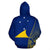 Tokelau Zip up Hoodie Tokelau Flag Coat of Arms Turtle - Polynesian Pride