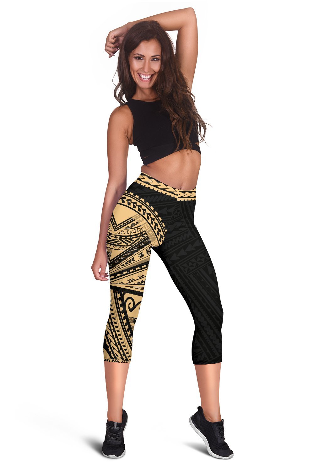Polynesian Rising 5th Capris A6 - Polynesian Pride