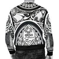 Polynesian Men's sweaters - Guam Flag, Seal with Maui Moana Tattoo - Polynesian Pride