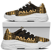Palau Chunky Sneakers - Polynesian Chief Gold Version - Polynesian Pride