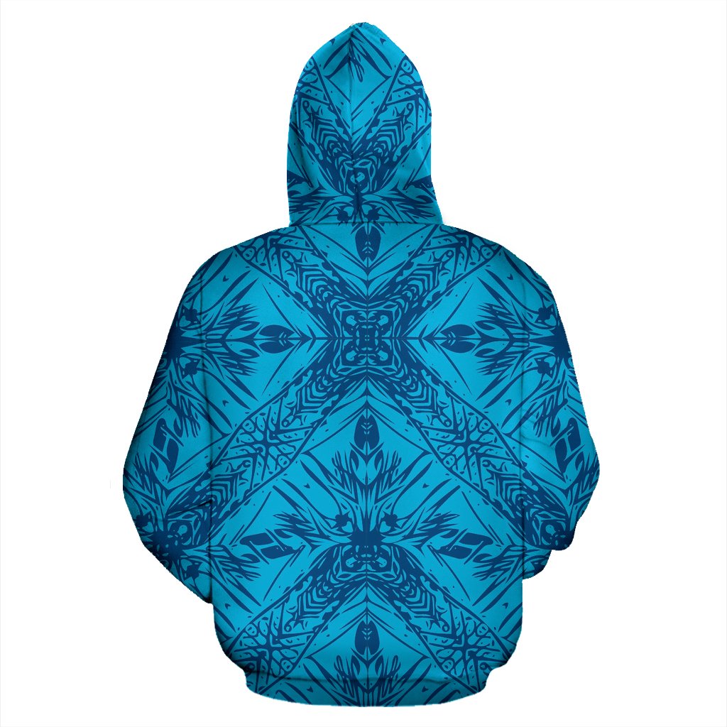 Polynesian Zip up Hoodie Tribal 21 - Polynesian Pride