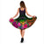 Polynesian Hawaii Midi Dress - Summer Hibiscus - Polynesian Pride