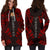 Tokelau Hoodie Dress - Polynesian Tattoo Red - Polynesian Pride