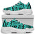 Polynesian Seamless Turquoise Chunky Sneakers - Polynesian Pride