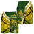 Cook Islands Men Shorts Style Turtle Rugby - Polynesian Pride