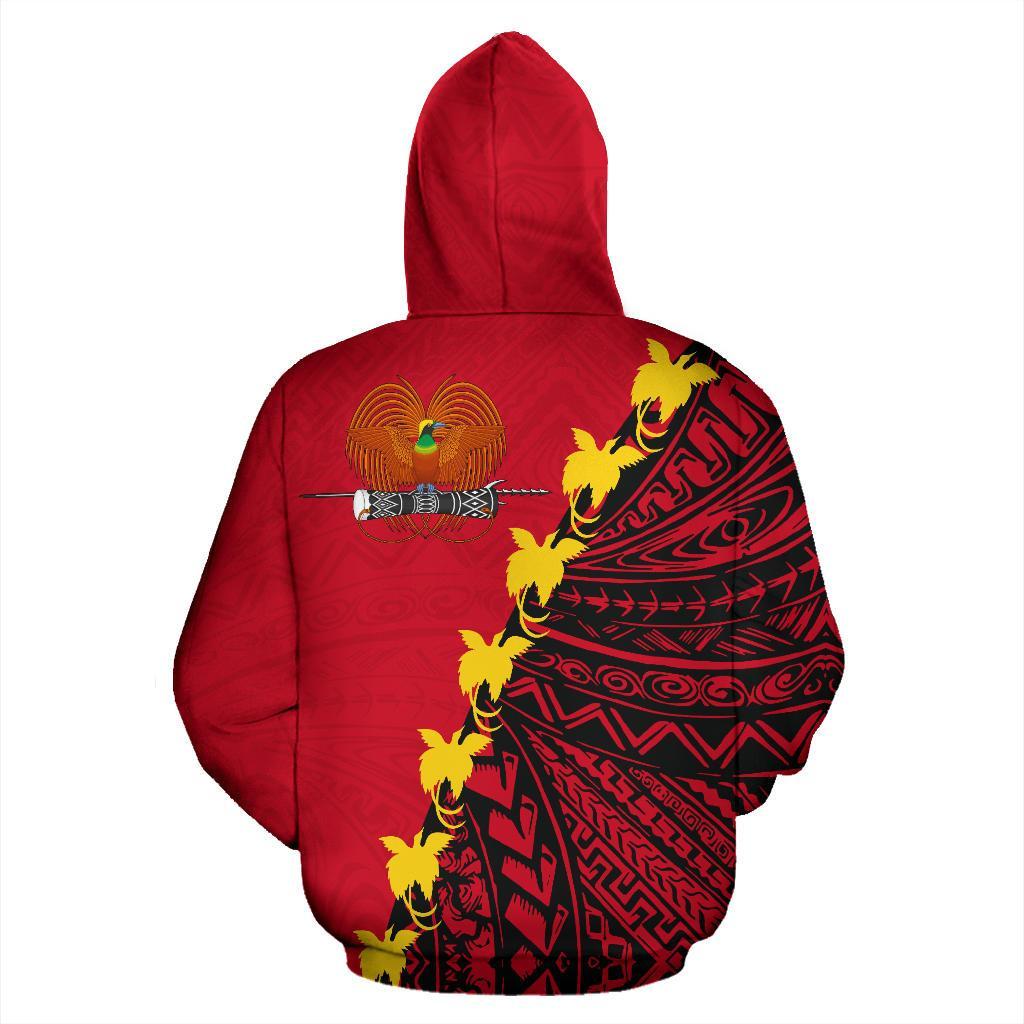 Papua New Guinea Hoodie Papua New Guinea Flag Coat of Arms - Polynesian Pride