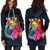 Tonga Polynesian Women's Hoodie Dress - Tropical Flower - Polynesian Pride